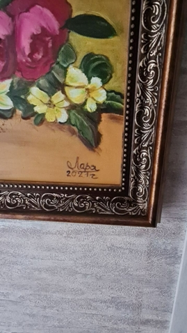 Картина маслом написана на заказ, ручная работа