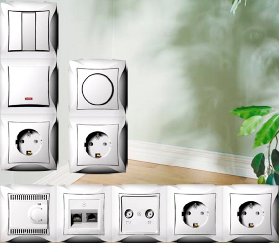 Розетки выключатели серия дуэт schneider electric