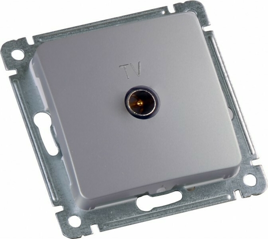 Серия розеток выключателей с/у от HEGEL цвет-серебро