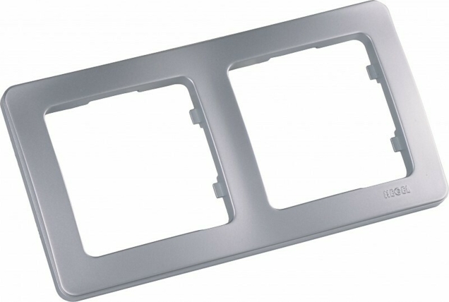 Серия розеток выключателей с/у от HEGEL цвет-серебро