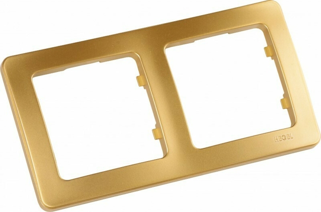 Серия розеток выключателей MASTER цвет золото от HEGEL 