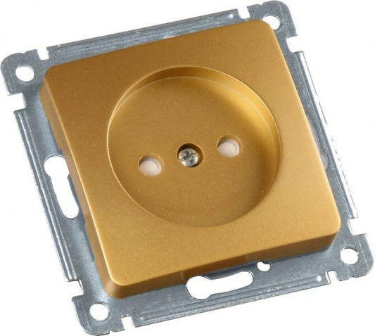 Серия розеток выключателей MASTER цвет золото от HEGEL 