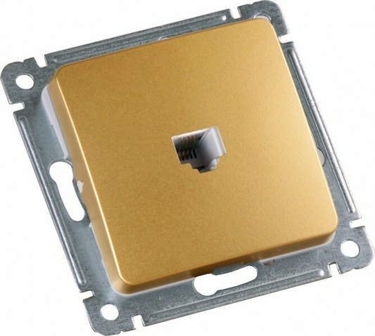 Серия розеток выключателей MASTER цвет золото от HEGEL 