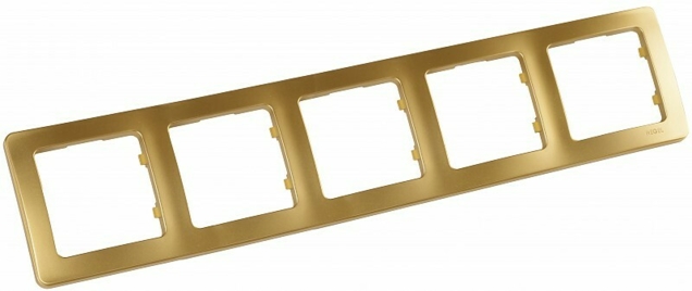 Серия розеток выключателей MASTER цвет золото от HEGEL 