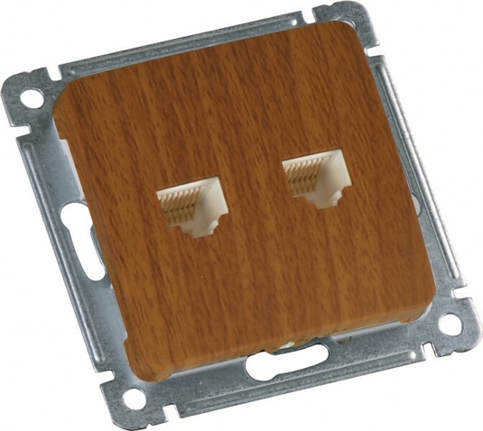 Розетки выключатели рамки механизмы Master цвет дуб от Hegel