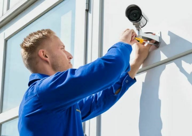 Монтаж и настройка уличного видеонаблюдения