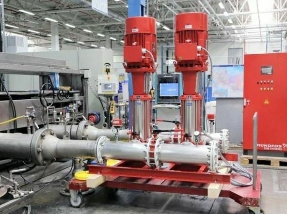 Монтаж насосных станций пожаротушения Самарканд