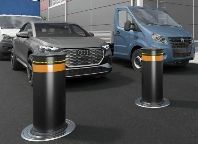 Установка Болларды (выдвижные столбы) в Самарканде