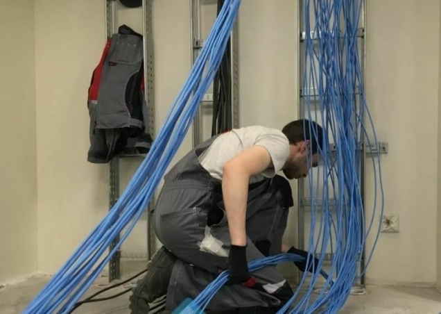 Профессиональный монтаж слаботочных систем (СКС) Самарканд
