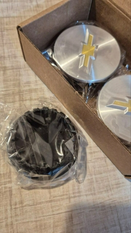 Декоративные колпачки на литые диски Chevrolet Шевроле 59мм