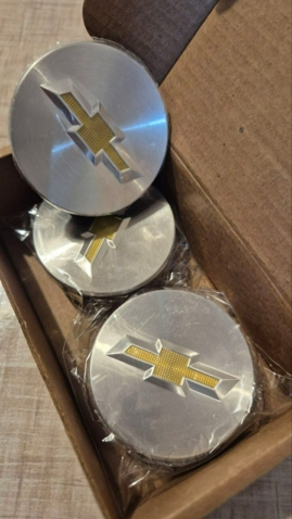 Декоративные колпачки на литые диски Chevrolet Шевроле 59мм