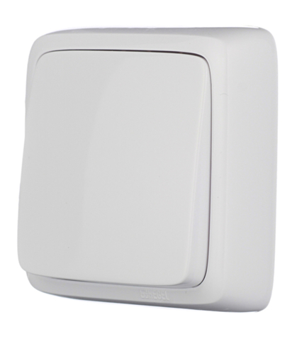 Серия ALFA розетки выключатели открытой установки HEGEL