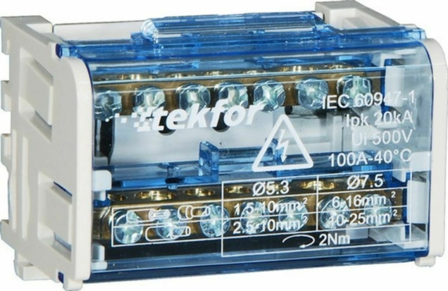 Текфор неизолированные и изолированные шины ноль