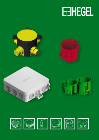 Коробка разветвительная IP66 HEGEL стойкая к ультрафиолету