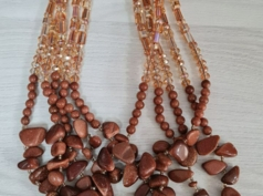 Колье из уральских самоцветов