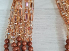 Колье из уральских самоцветов