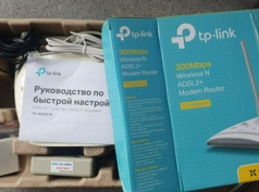 ADSL модем TP-Link N300 Wi-Fi роутер с ADSL2+ модемом
