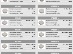 Коробки разветвительные КР2601.2602.2603.2604.2605.2606.2607