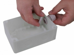 Коробки приборные КР2801, 2802 150х110х73мм, 150х110х138мм I