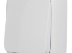 Серия розеток выключателей ALFA открытой установки от HEGEL 