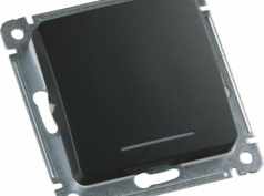 Розетки выключатели MASTER  чёрные Гарантия 5 лет от HEGEL