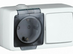  Розетки выключатели «ALFA IP44» открытой установки от HEGEL