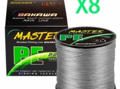 Леска плетеная из 8 нитей, 100 метров